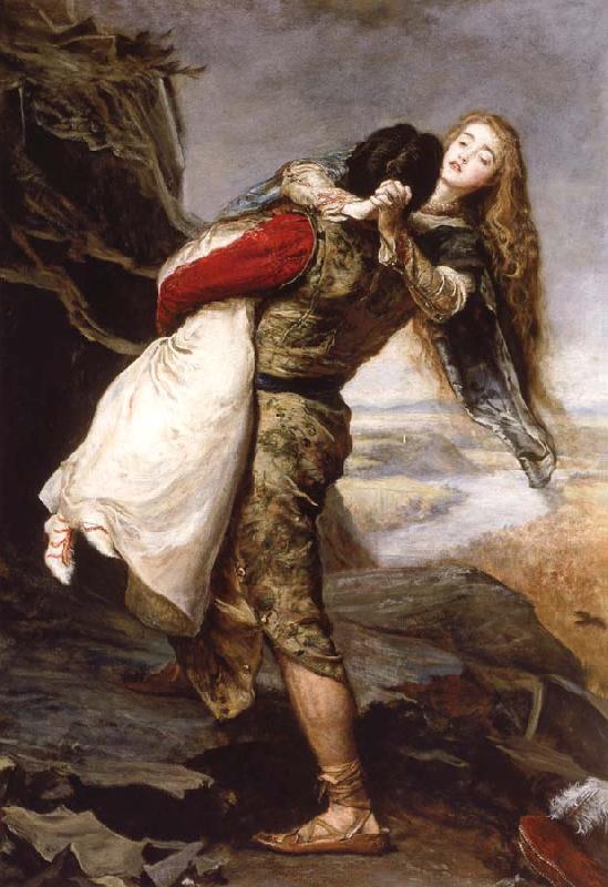 Sir John Everett Millais The crown of love Sweden oil painting art